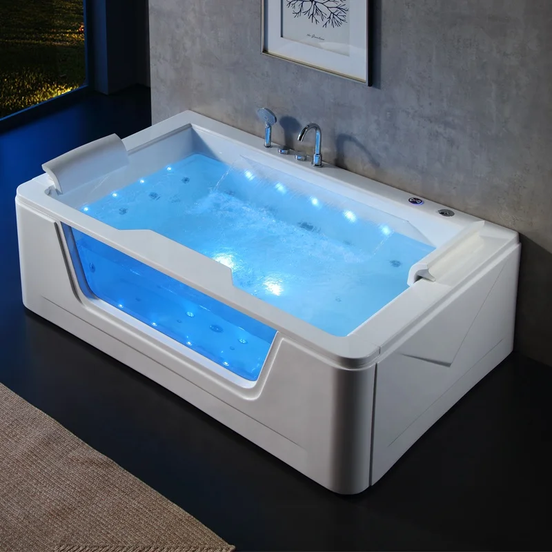 Best Leisure Wellness Spa Household Control Panel Good Acrylic Modern Aqua Massage Massage Bathtub Home balneo Massage Bath Tub