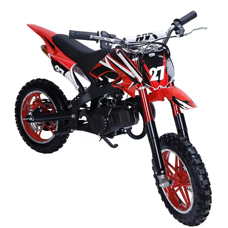 2 or 4 stroke mini dirt bike 49CC fuel dirt bike with electric start for children