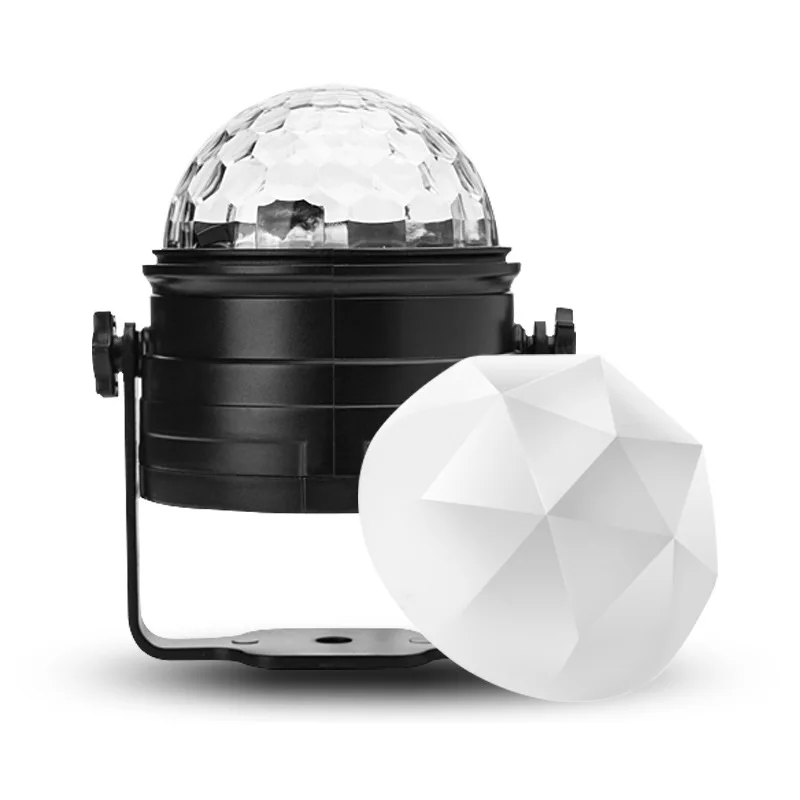 Remote Ctrl Hot Sale Led Stage RGB Colorful Crystal Magic Ball Light For Holiday Party Stage Home Theater Atmosphere KTV Bar DJ
