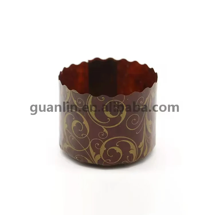 Guanlin Hot Sale Custom Round Parchment Cake Paper Baking Mold For Cupcakes