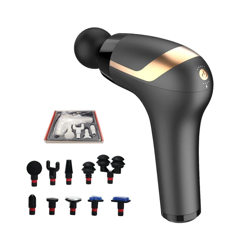 LUYAO pistola masajeadora deep tissue percussion muscle electric fascia massagepistole mini massage gun