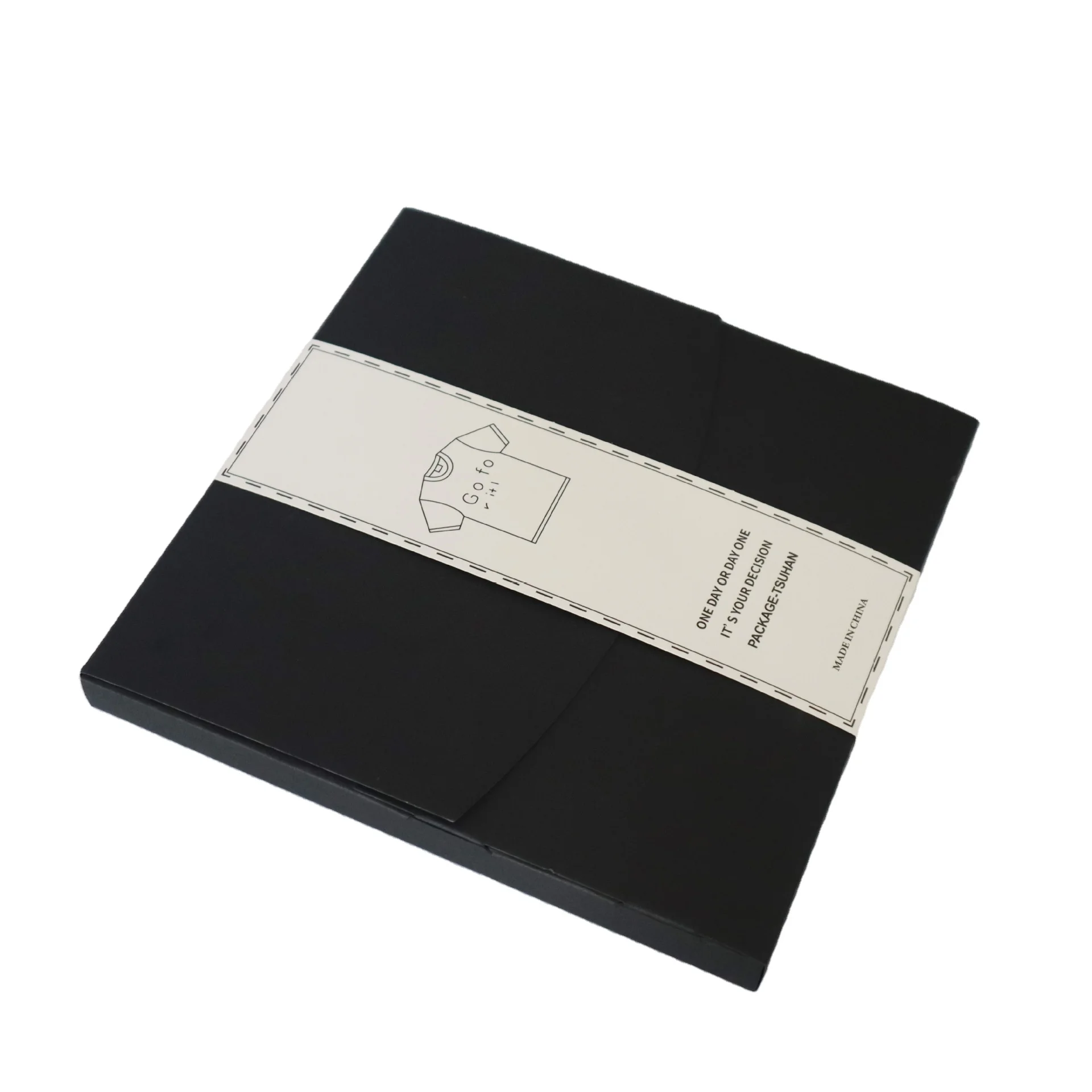 Cheap T-shirt Packaging Box Customized Kraft Card Paper Box Logo Printing For Clothing