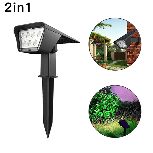 
Walmart Ground Waterproof Outdoor Pole Solar Garden Light 