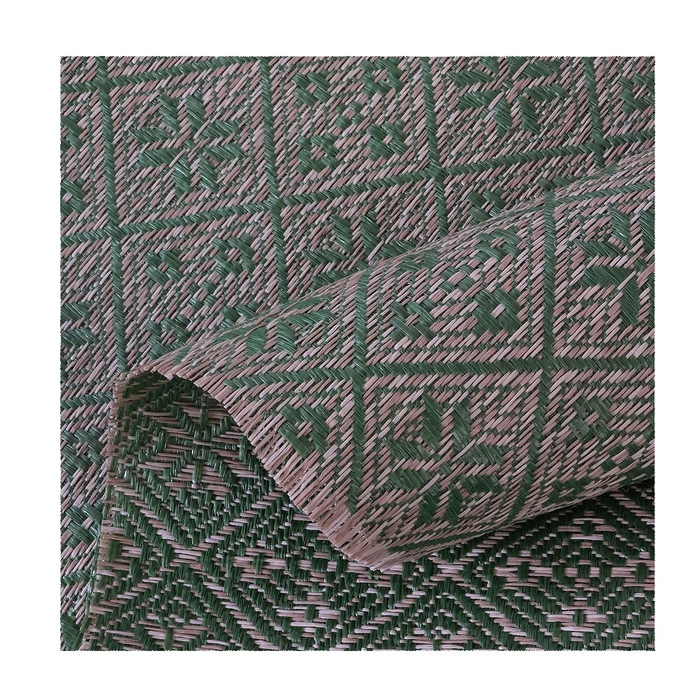 Online Sale Waterproof Jacquard Faux Straw Braided Fabric For Bags And Curtain Fabric