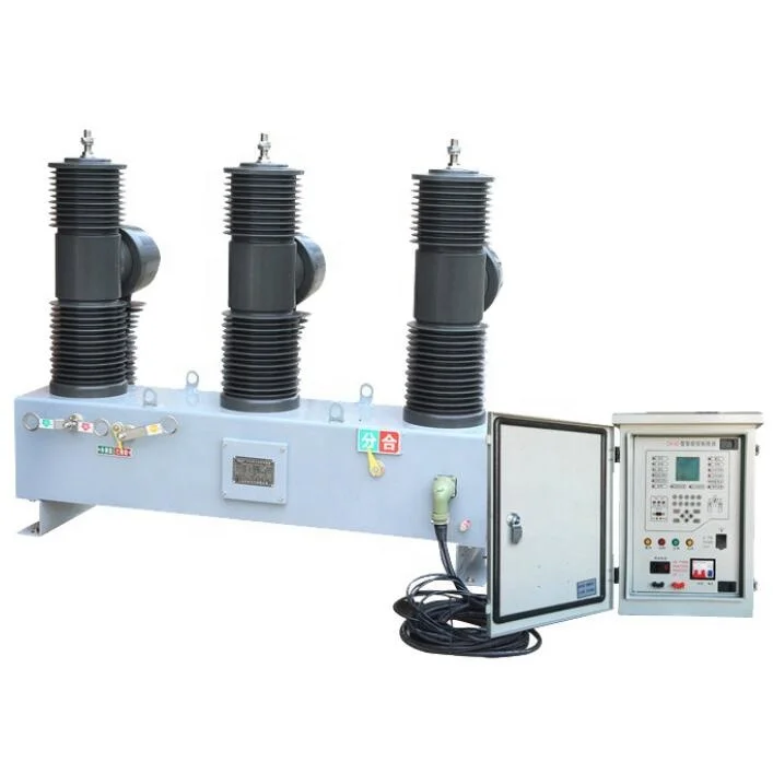 ZW32-11kv 33kv 40.5KV 630-1250A Outdoor Permanent Magnet High Voltage distribution vacuum circuit breaker