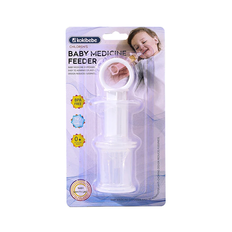 Medicine Dropper Dispenser  Infant Fruit Juice Feeding Pacifier Nipple Type Anti-choking Silicone Baby Medicine Feeder