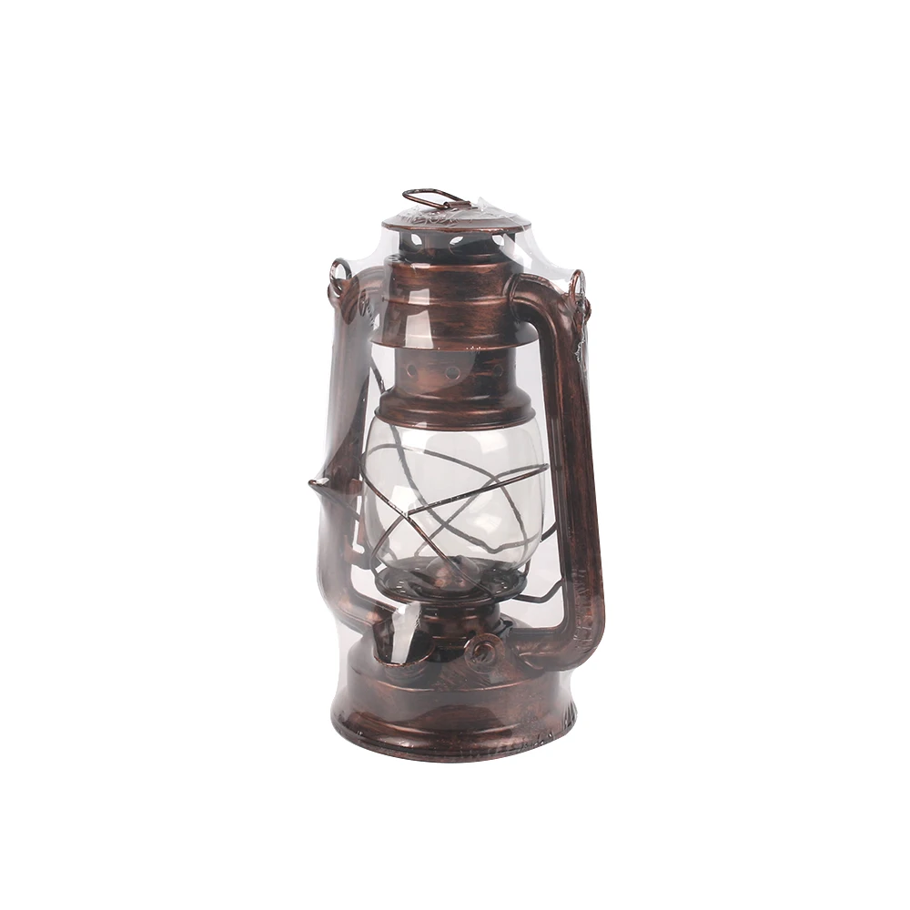Good Quality Outdoor Portable Decorative Kerosene Lantern With Metal Handle led light decoration flame lanterns