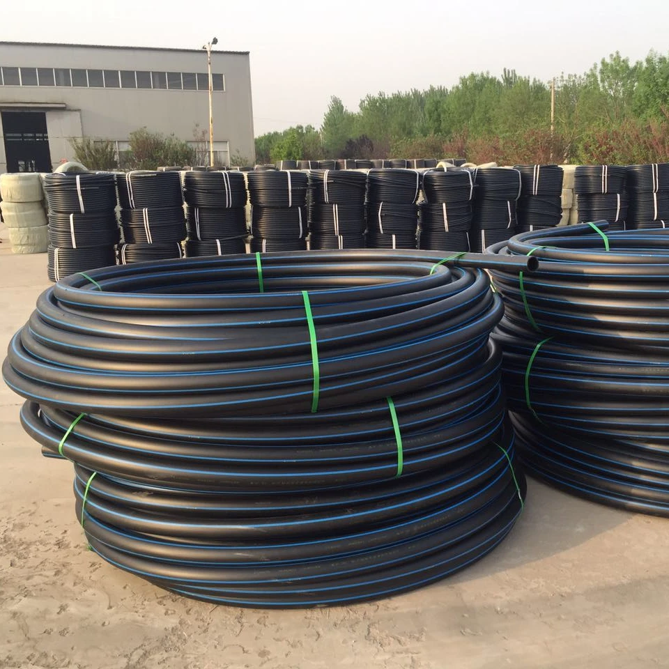 Blue Line Plastic 2 Inch Water Poly Pipe Roll