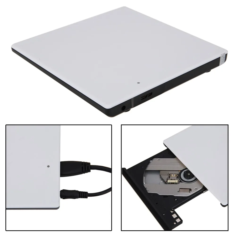  Тонкий тонкий внешний USB 3 0 DVD-RW/CD-ROM горелки рекордер IDE чип оптический привод CD/DVD ROM Combo писатель для планшетных