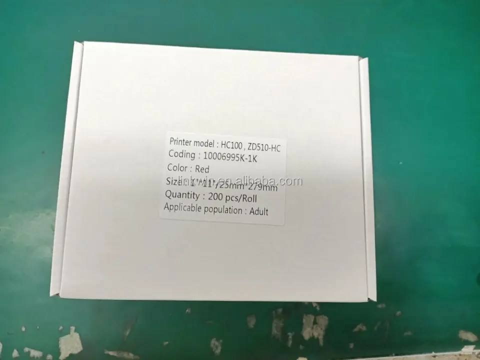  Медицинский синтетический Браслет Zebra HC100 10006995K-2K синего цвета для