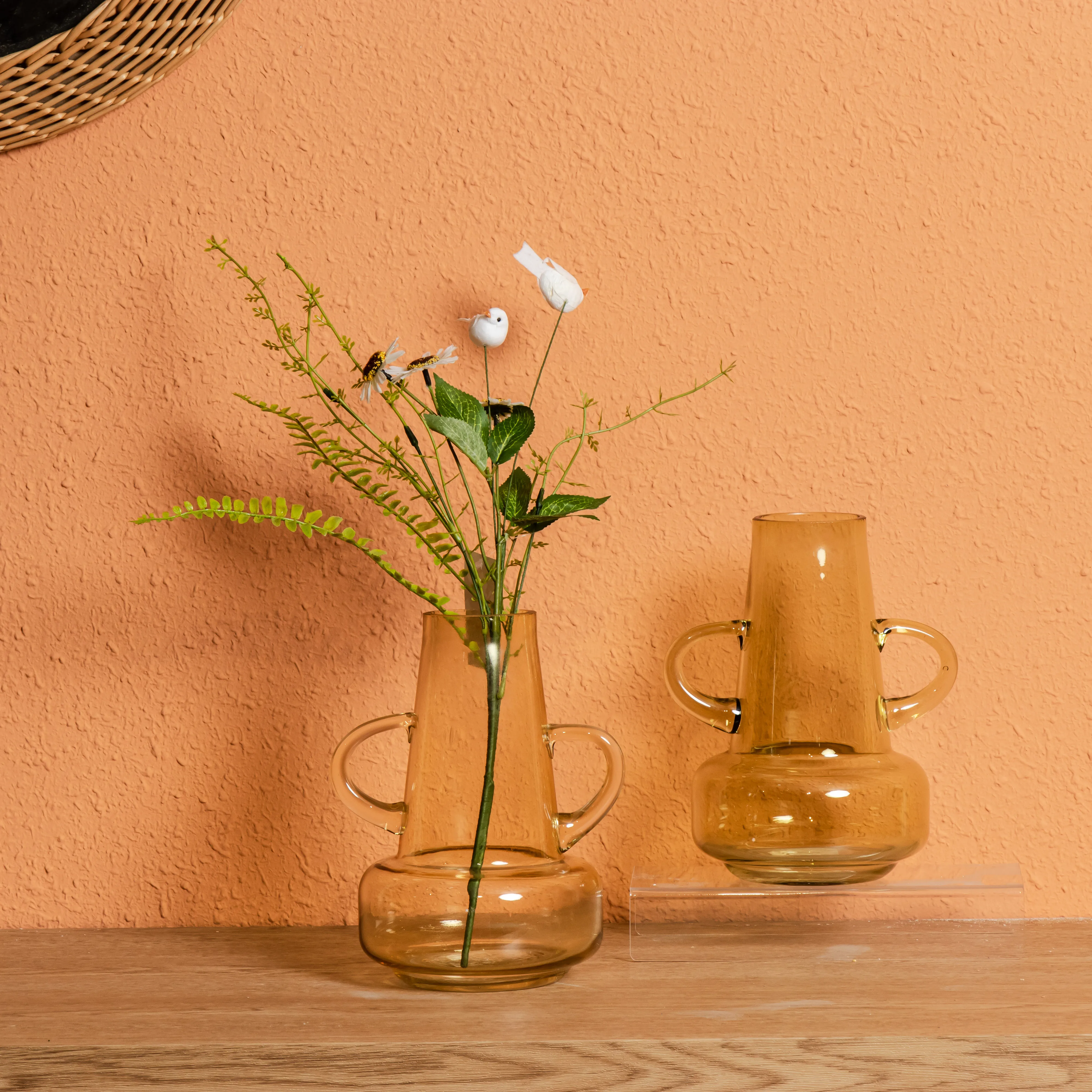 Home Decoration Glass & Crystal Vases Luxury Flower Acrylic Vases