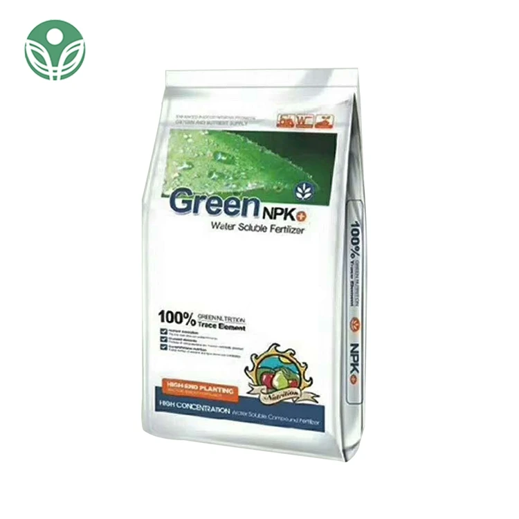 NPK Fertilizer 20-20-20 100% Water Soluble Fertilizer for Drip Irrigation