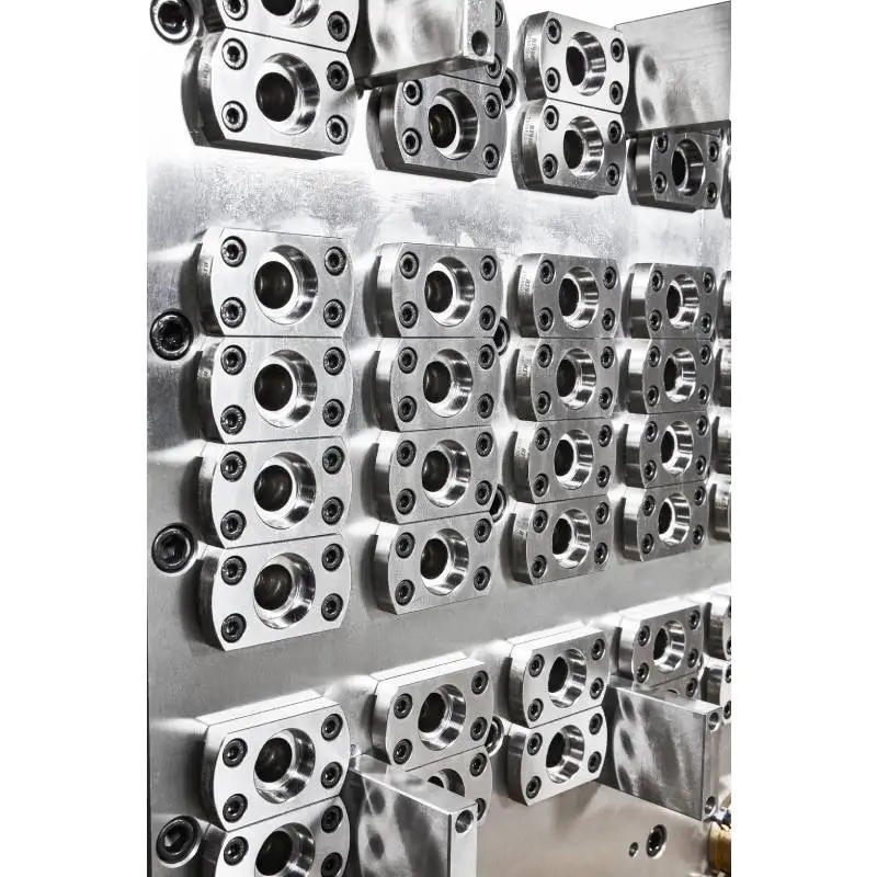 48 72 96 cavities hot runner pin valve gate pet preform making injection molding