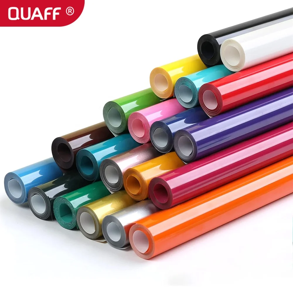 PVC Heat Transfer Vinyl 50CM*25M Roll Size Easily Cut Easily Weed And Peel Applied in T-Shirt Hat And Bags