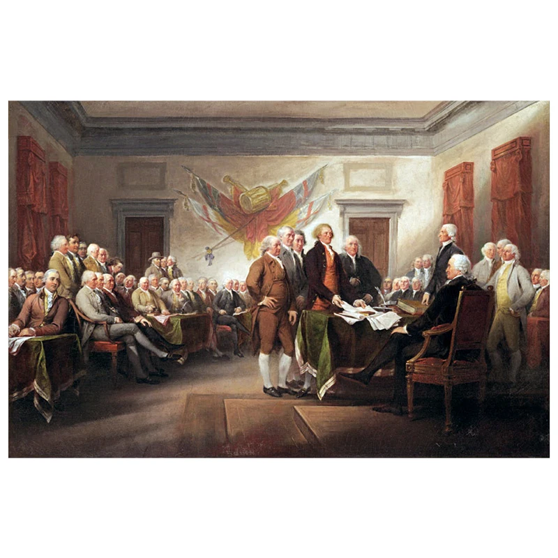 
Full 5D DIY Diamond Painting Declaration of Independence Embroidery Cross Stitch Needlework Diamond Mosaic Decor Gift Posters 