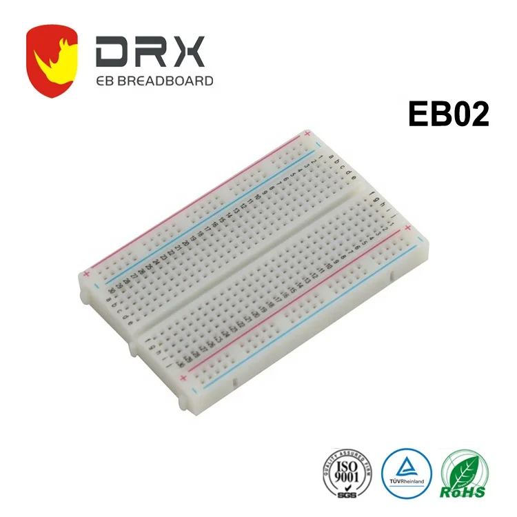
Everest EB02 400 Points Available Test Develop Solderless Breadboard 