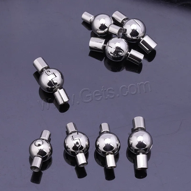 DIY Original Color 316 Stainless Steel Box Clasp for Jewelry Making Different Size for Choice 1607413