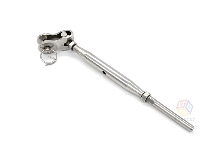 3016 Stud terminal Stainless Steel 304 wire rope fitting Cable Jaw terminal Swage stud