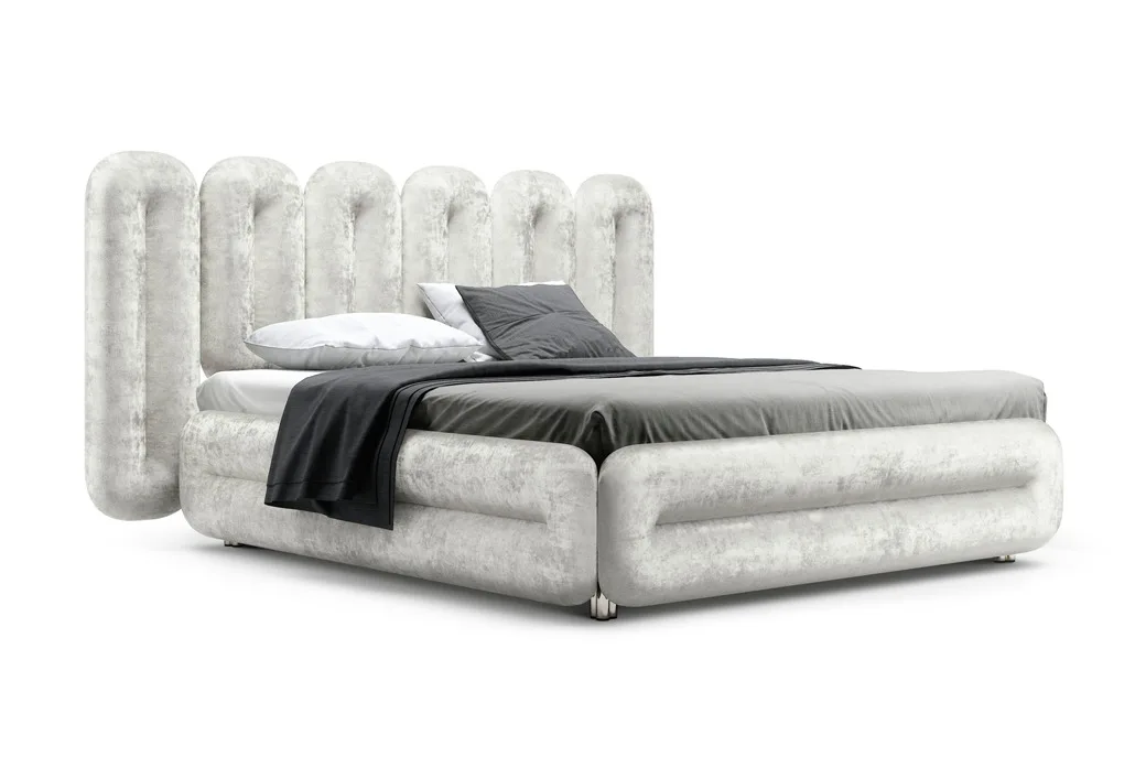 2024 the latest modern simple light luxury double bed