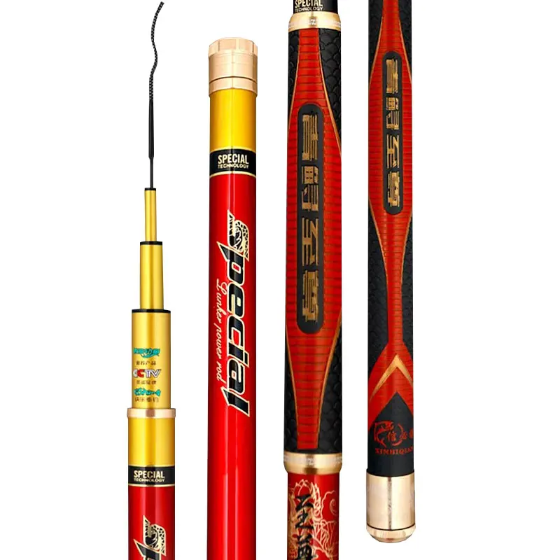 Authentic Sturgeon Six Generation Fishing Rod Super Hard 22H19 Big Fish Giant Silver Carp Bighead Rod