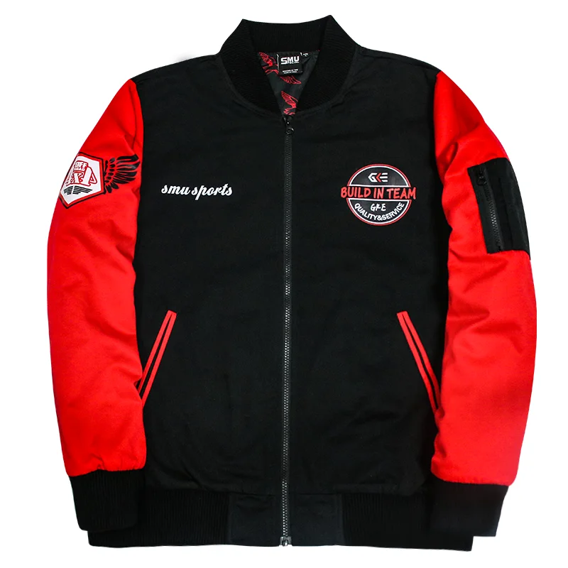 CVC TWill Cotton Custom Business Bomber Womens Varsity Classic Jacket