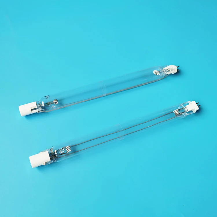 Ozone Free Tube Ultraviolet Germicidal Lamp 170W Quartz Glass UV Bactericidal Light 4-pins 253.7nm UVC Disinfection Lamp