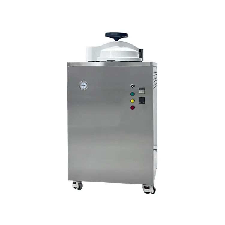 Medical b class vertical manual autoclave steam sterilizer for laboratory vertical sterilizer