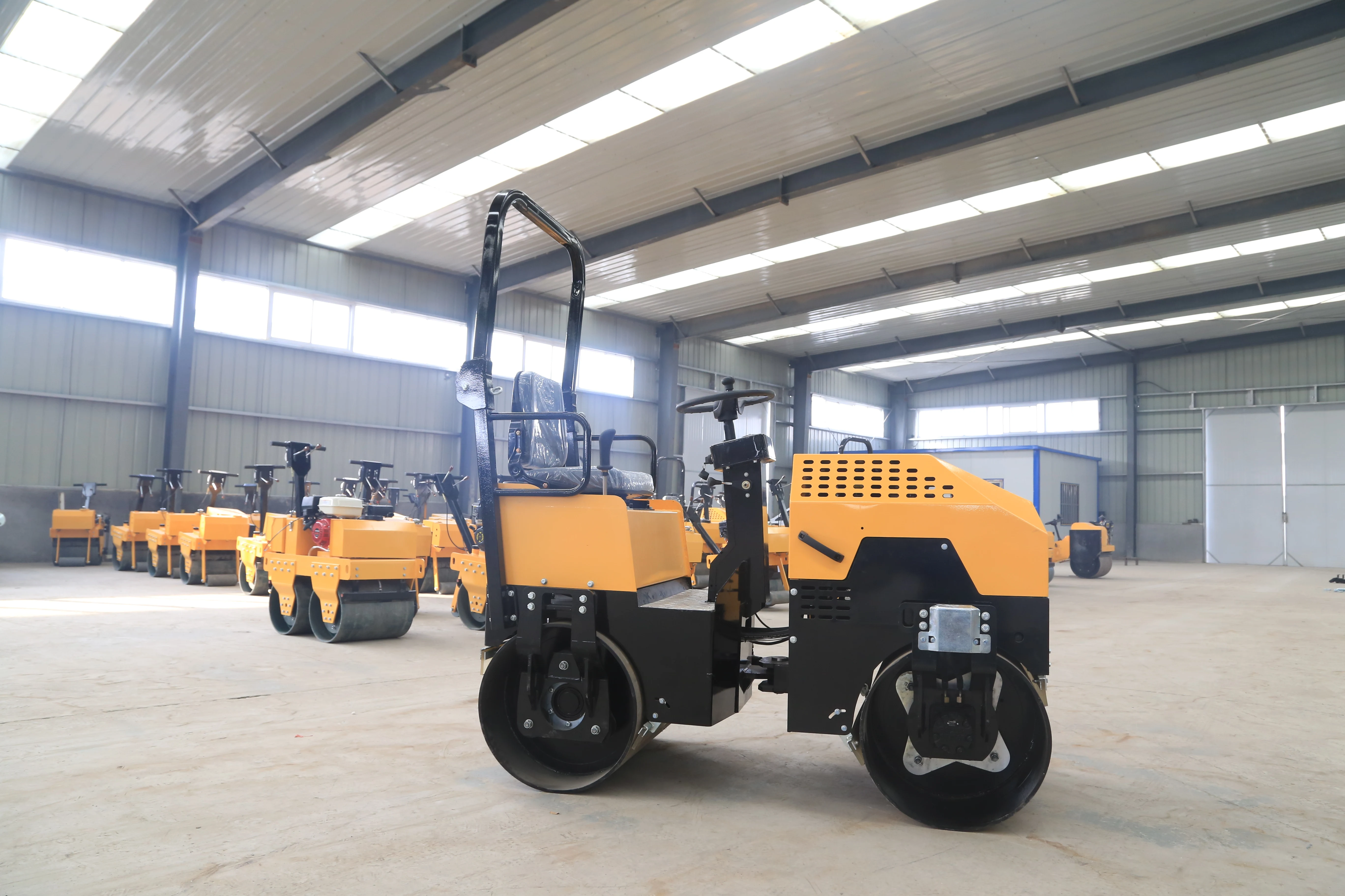 asphalt roller 2ton double drum road roller price