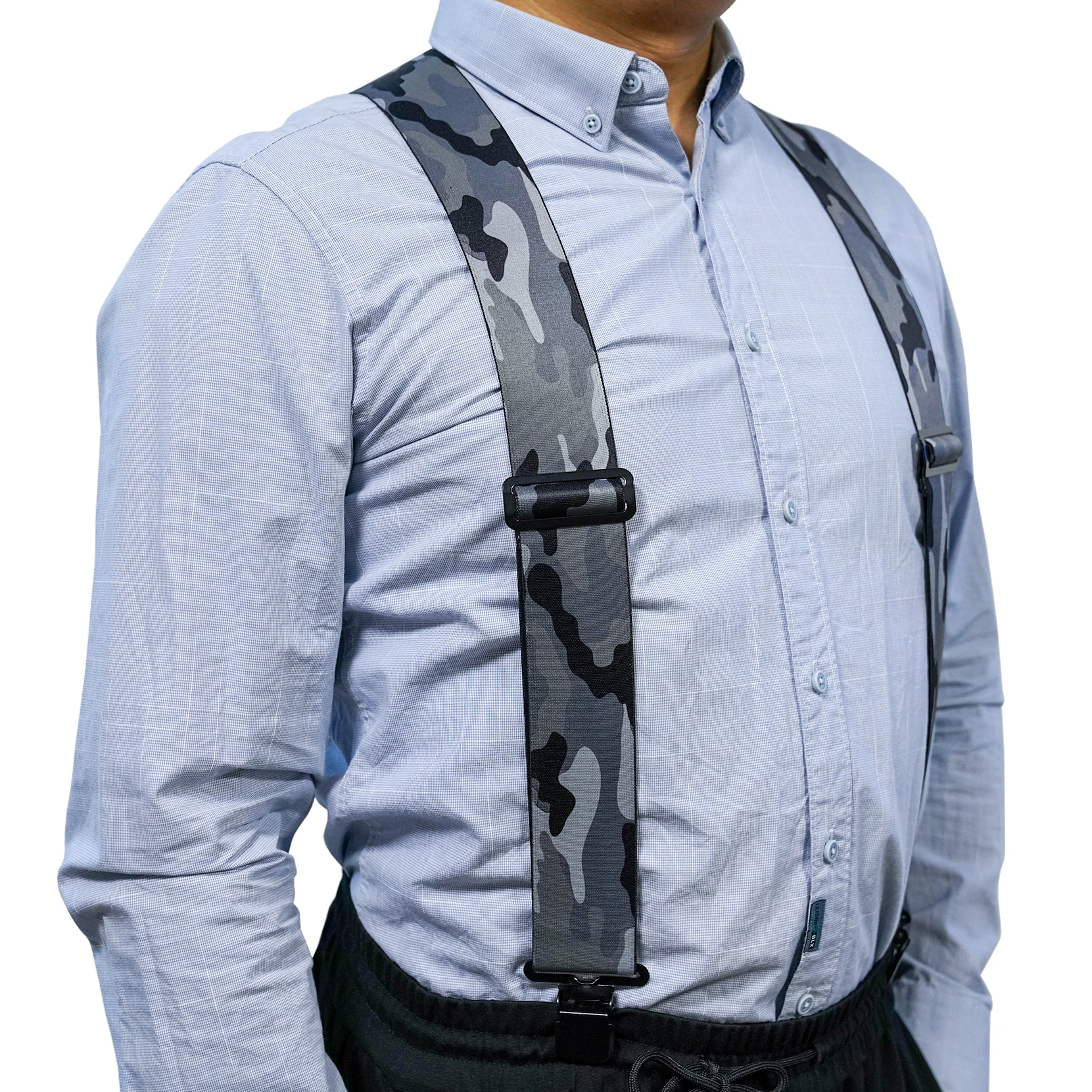 Мужские подтяжки melohard, полностью эластичные, 2 дюйма, широкие, сверхпрочные подтяжки для деловых людей