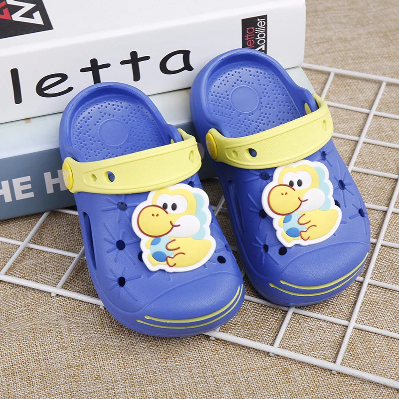 Весна 2021 Новинка детская обувь EVA нескользящая Мягкая подошва сабо для мальчиков и девочек домашние тапочки оптовая продажа