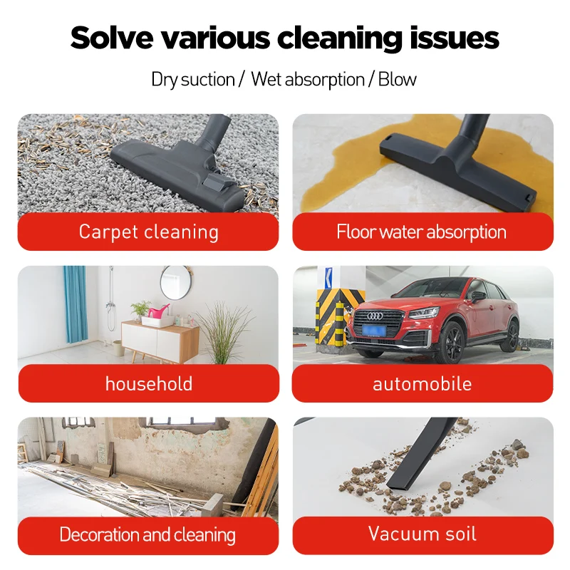 Professional 1000W/2000W Carpet Wet And Dry Floor Cleaning Machine commercial industrial vacuum cleaner