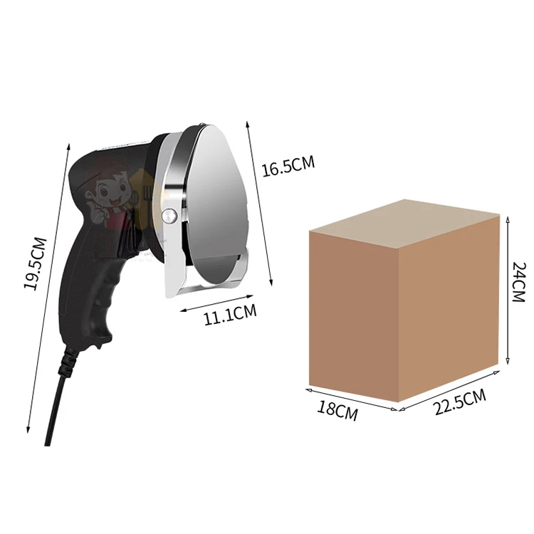 Professional Electric Wholesale Round Blade Turkish Kebab Machine Automatic Shawarma Slicer Shawarma Knife with High Quality