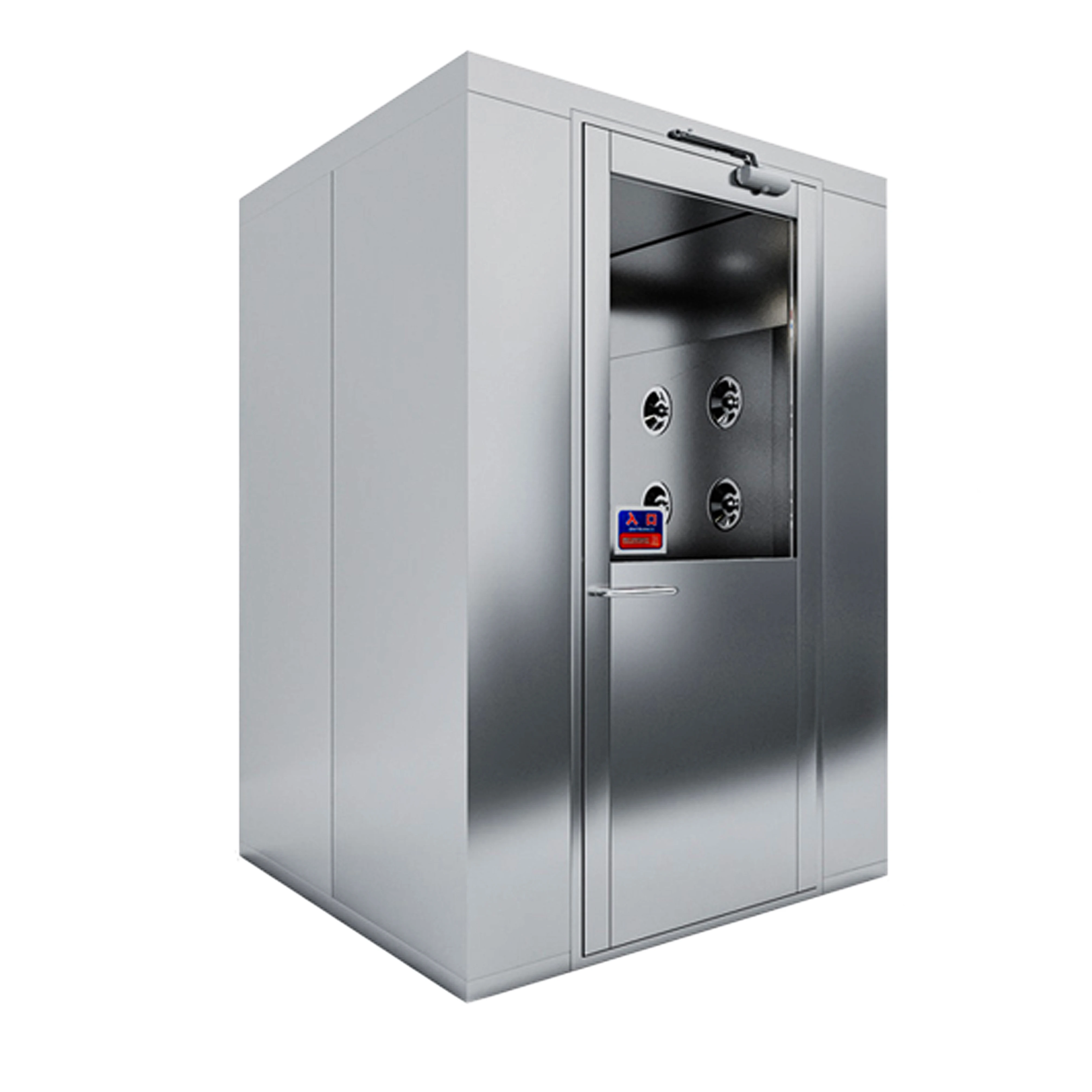 Efficient Purification Air Shower Price High Quality Class 100 Automatic Induction Door Cargo Air Showers Clean Room Equipment