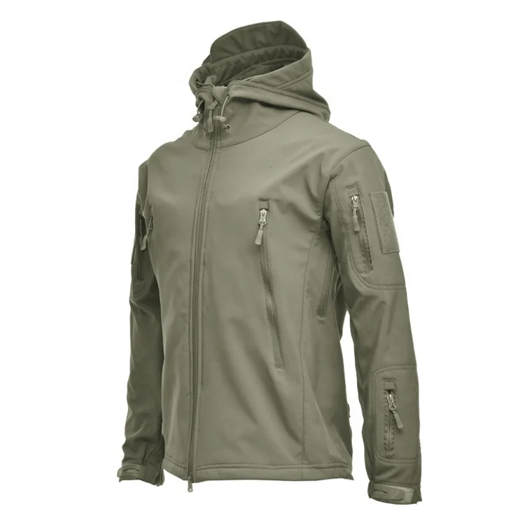 Sharkskin softshell jacket Camouflage  sports winter jacket  waterproof outdoor jacket