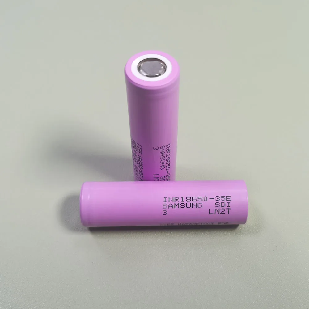 100% Оригинальная Аккумуляторная литий-ионная батарея INR18650 35E 3 6 V 3500mAh для тележек гольфа 10A разрядка SAMSUNG 18650 3C