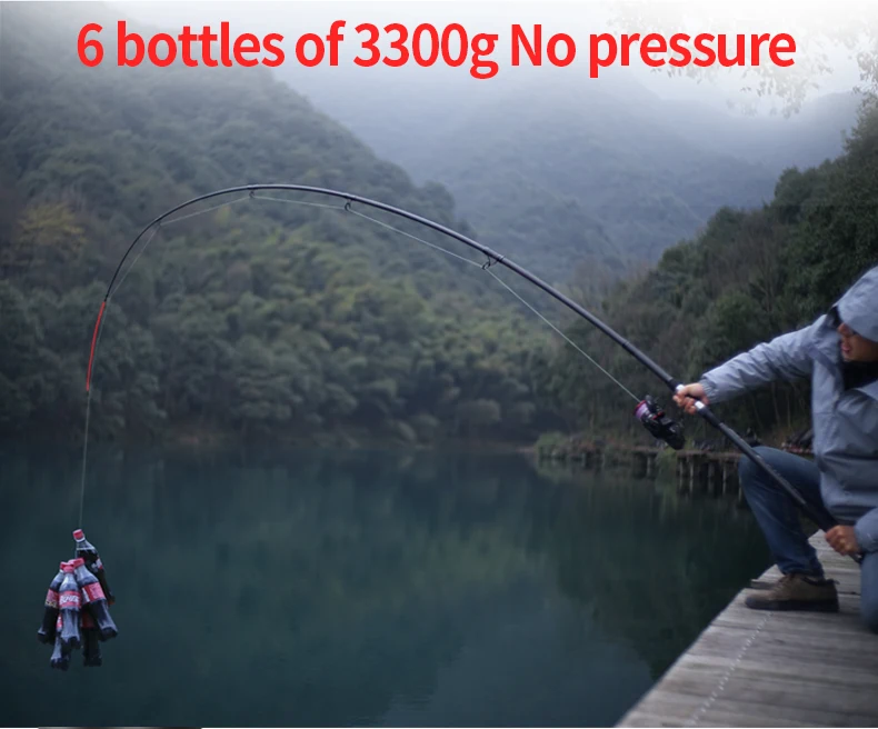 High Quality 2.4-5.4m Lure Weight Telescopic Rock Fishing Poles Trout Rod Big Fish Long Casting Carbon Fiber Casting Rod