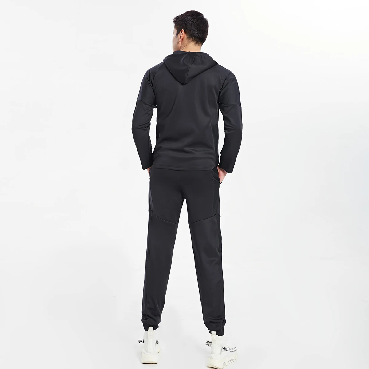 New Sports Jackets 2 Piece Set Jogger Suit Fitness Sweatsuit Custom Tracksuits for Men