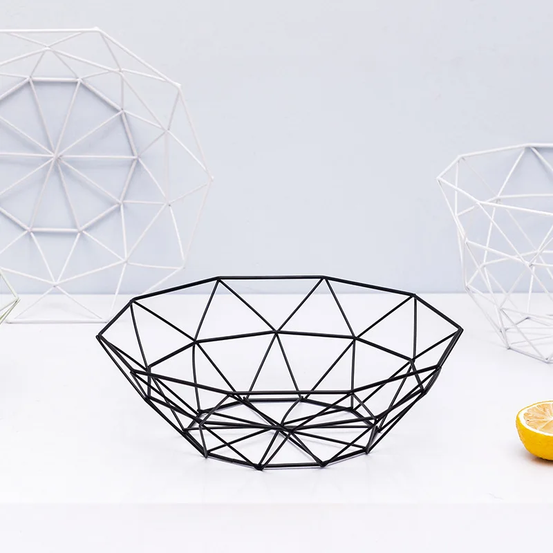 Iron Wire Fruit Bowl/ Iron Arts Fruit Storage Baskets/fruit Tray