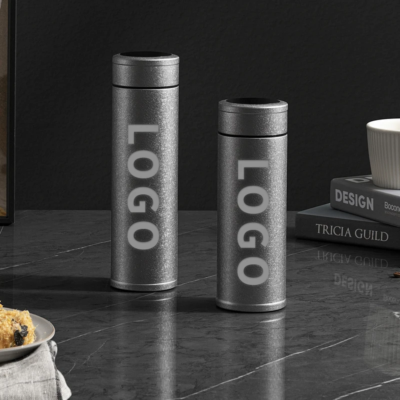 IMOGY 100% Titanium Smart Temperature Display Water Bottle Wholesale Tumbler Logo Cold Hot Thermal Insulation Flasks Vacuum Cup