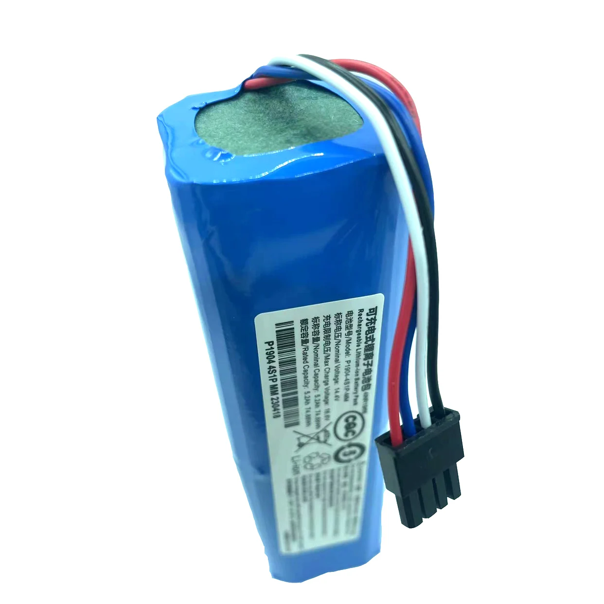 14.8V 5200mAh eufy L10 L17 74.88WHh rechargeable lithium-ion 18650 4S1P  battery pack for vacuum sweeping robots