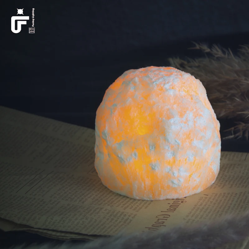 Factory New Design Crystal Natural Salt Lamp custom night light Himalayan Salt Lamp
