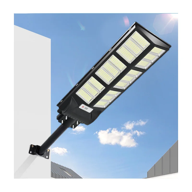 High Quality 600w Outdoor LED IP65 Waterproof Outdoor High Power All In One Solar Street Light with motion sensor for road