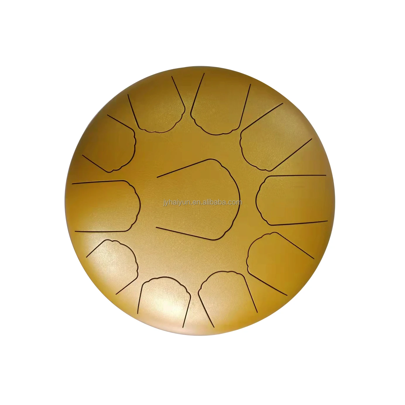 SEASOUND OEM 8 Inch 8-Tone Steel Tongue Drum Drum Percussion Instrument Handpan Drum KLG-C8