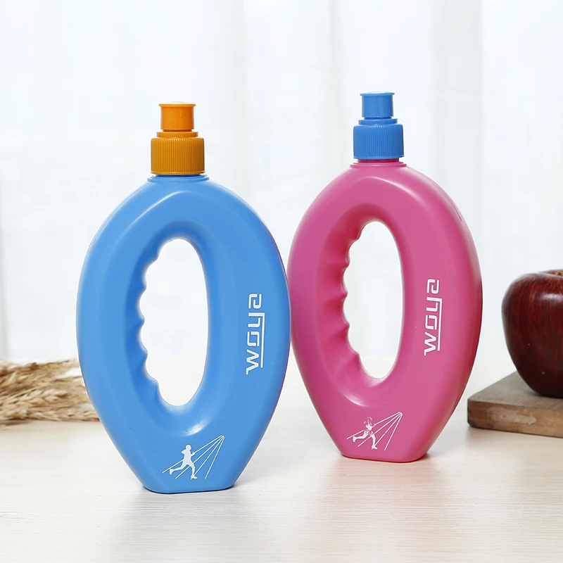 Professionally produced food grade BPA free hand-held sport running water bottle
