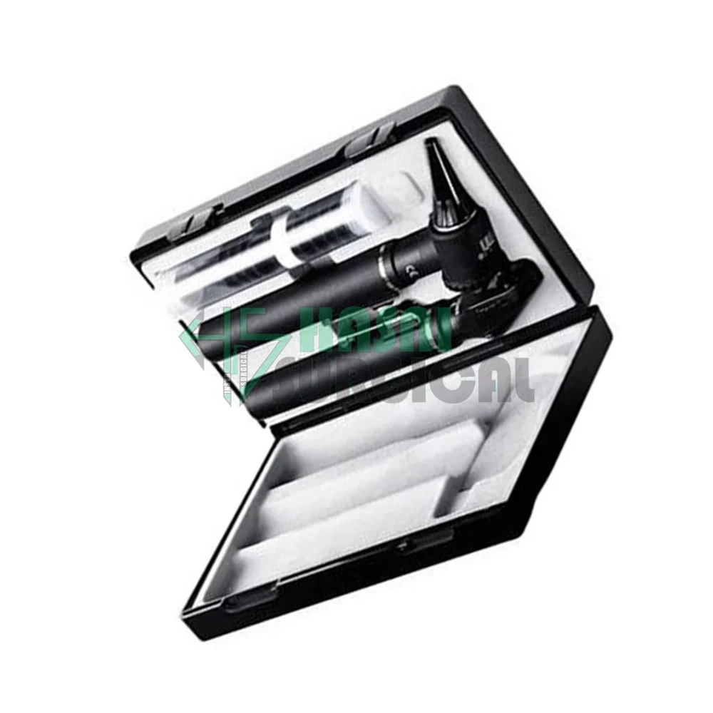 Portable otoscope mini set fiber optic ophthalmoscope