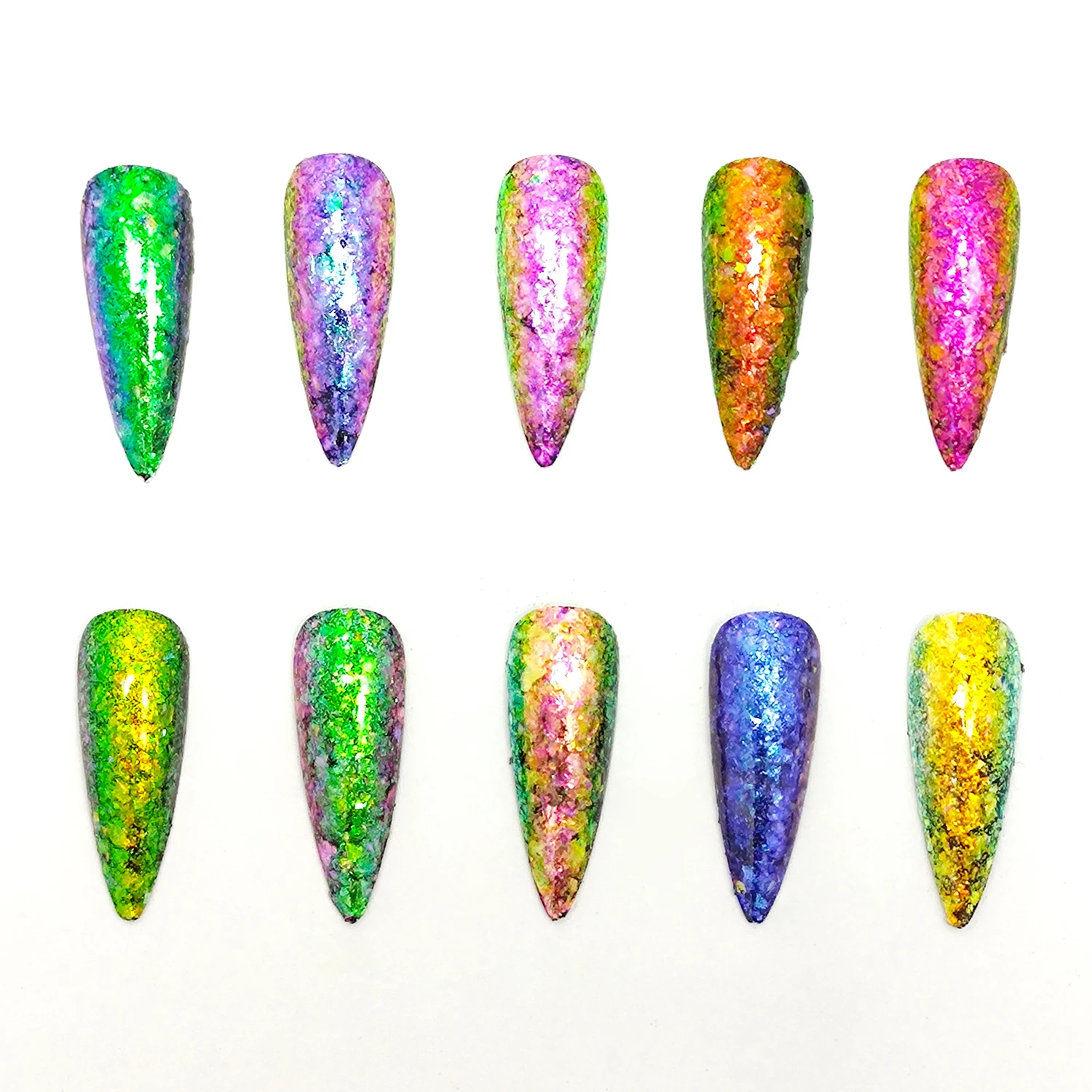 
chrome candy solid aurora powder nail pigment 2021 nail art decoration pigment printer ombre acrylic powder 