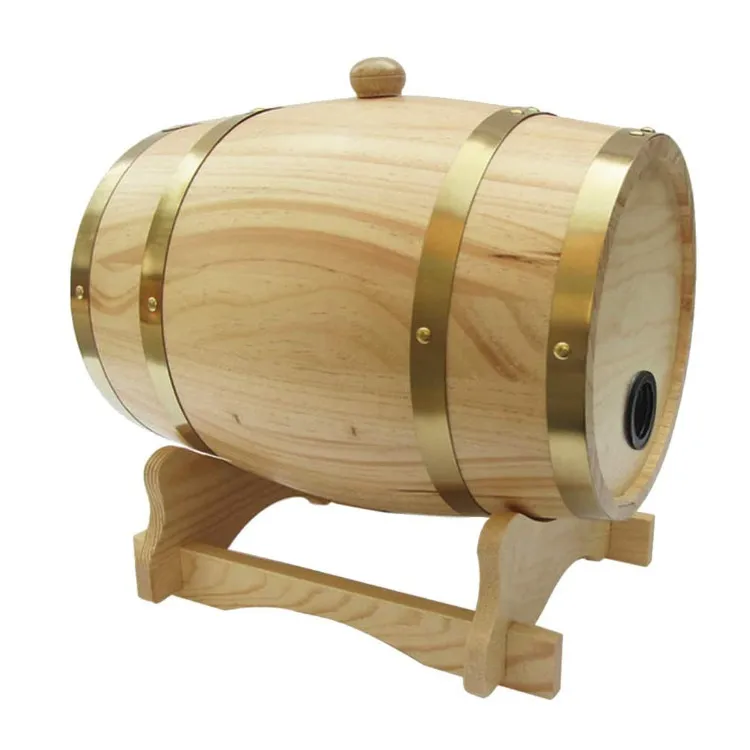 Novel design handmade environmental storage aging wine oak wooden barrel