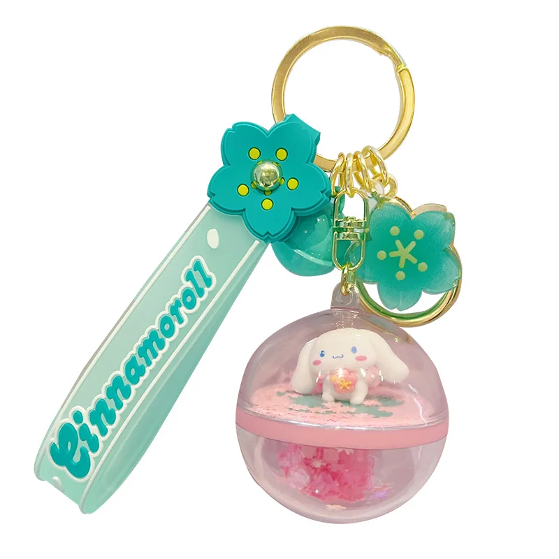 Baimao big ears dog kawaii cinnamoroll melody sakura diary series cute cartoon anime sanrio keychain