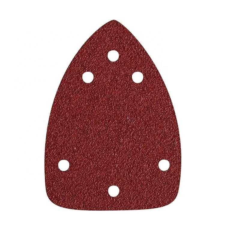 EXTOL 97x140mm Waterproof Delta Garnet Triangle Sanding Sheets Abrasive Sander Pad Paper for Polishing/grinding Metal
