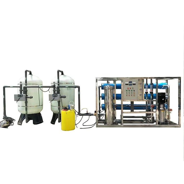 
China exports 6000LPH RO pure water treatment equipment reverse osmosis system 